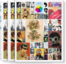 100 Illustrators, 2 Vol. Hardcover Slipcase Taschen BRAND NEW