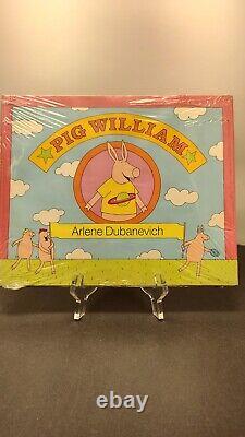 1985 Hardcover'Pig William' by Arlene Dubanevich Brand New Mint