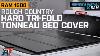 2009 2018 Ram 1500 Rough Country Hard Tri Fold Tonneau Bed Cover Review U0026 Install
