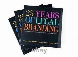 25 Years of Legal Branding Hardcover By Burkey Belser ACCEPTABLE