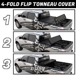 4 Fold 5.5FT Hard Truck Bed Tonneau Cover FIT 2004-2015 Nissan Titan Waterproof