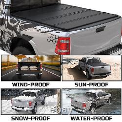 4 Fold 5.5FT Hard Truck Bed Tonneau Cover FIT 2004-2015 Nissan Titan Waterproof