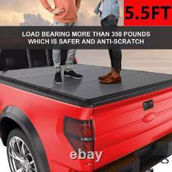 5.5FT Hard Tri-Fold Truck Bed Tonneau Cover For 2009-2014 Ford F150 F-150 USA 6