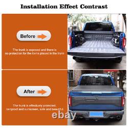 5.5FT Hard Tri-Fold Truck Bed Tonneau Cover For 2009-2014 Ford F150 F-150 USA 6