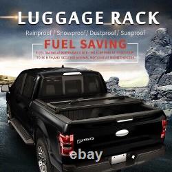 5.8FT Bed Hard Tri-Fold Tonneau Cover For 2014-2021 Chevy Silverado 1500