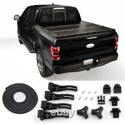 5.8FT Bed Hard Tri-Fold Tonneau Cover For 2014-2021 Chevy Silverado 1500