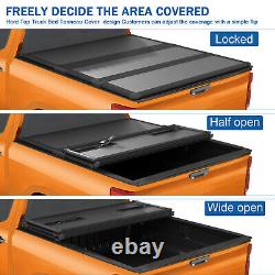 5.8FT Hard Tonneau Cover Truck Bed For 2007-2023 Chevy Silverado GMC Sierra 1500