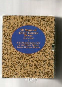 50 YEARS OF LITTLE GOLDEN BOOKS 1942-1992 A COMMEMORATIVE Hardcover BRAND NEW