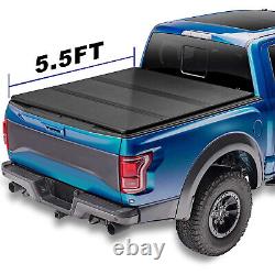 5ft Hard Tri-Fold Truck Bed Tonneau Cover Waterproof 05-2018 For Nissan Frontier