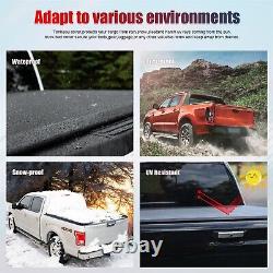 5ft Hard Tri-Fold Truck Bed Tonneau Cover Waterproof For 2016-2021 Toyota Tacoma