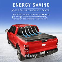 6.5FT 3-Fold Hard Tonneau Cover For 2015-2024 Ford F-150 Long Bed Truck