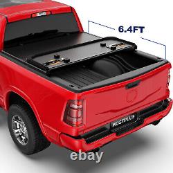 6.5FT Tri-Fold Hard Tonneau Cover For 02-23 Dodge Ram 1500 03-23 Ram 2500/3500