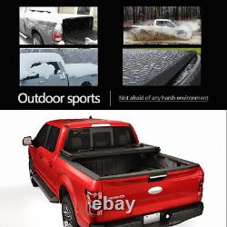 6.5ft Bed Hard Tri-Fold Tonneau Cover 2007-2013 Chevy Silverado GMC Sierra 1500