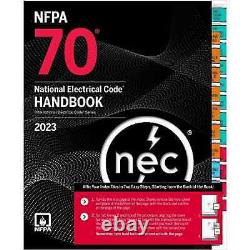 70, National Electrical Code Handbook, 2023 Edition, with Tabs Hardcover