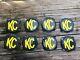 8 Kc Hilites Hard Cover For Gravity Led Lights Pro6 Black With Yellow Kc Logo