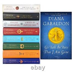 A Diana Gabaldon Outlander Series 9 Book Hardcover Collection Set, Brand New