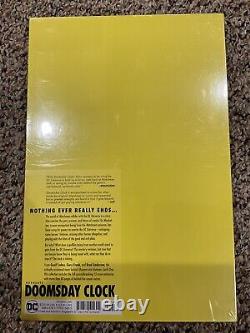 Absolute Doomsday Clock Hardcover Book DC Comic Brand New Watchmen Sequel Sealed