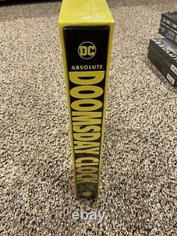 Absolute Doomsday Clock Hardcover Book DC Comic Brand New Watchmen Sequel Sealed