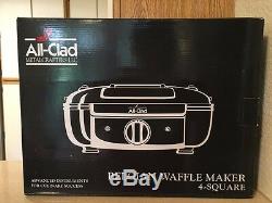 All-Clad Belgian Waffle Maker 4-Square Brand New in Box