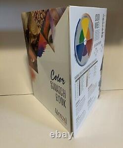 Aloxxi Color Swatch Book With Color Wheel Hard Cover Brand New