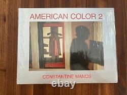 American Color 2 Hardcover Constantine Manos Brand New Shrink-Wrapped