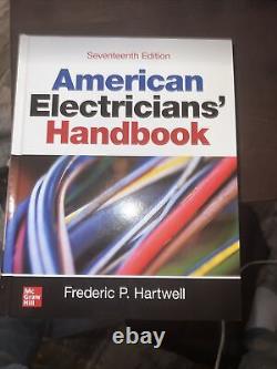 American Electricians' Handbook, Hardcover by Hartwell, Frederic P, Brand Ne