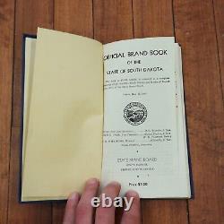 Antique 1943 Brand Book For South Dakota Printed May 15 Pierre