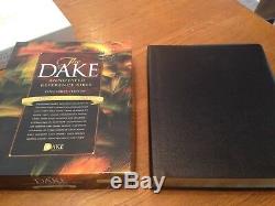 BRAND NEW! Dake's Annotated Reference Bible LARGE PRINT Leather