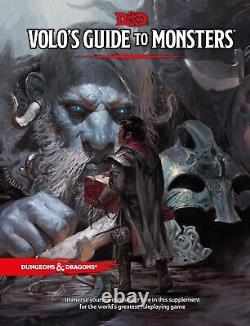 BRAND NEW HARD COVER AS PICTURED! Volo's Guide to Monsters SHIPS FREE