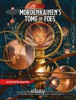 BRAND NEW HARDCOVER! D&D Mordenkainen's Tome of Foes SHIPS FREE WORLWIDE