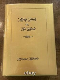 BRAND NEW Moby Dick Or The Whale Million Dollar First Edition Library HC DJ