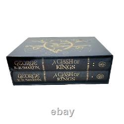 BRAND NEW Original Packaging, Folio Society A CLASH OF KINGS by GEORGE RR MARTIN