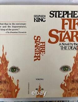 BRAND NEW! Stephen King Firestarter TRUE 1st Edition $13.95 VIKING (JACKET ONLY)