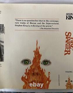 BRAND NEW! Stephen King Firestarter TRUE 1st Edition $13.95 VIKING (JACKET ONLY)