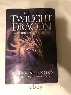 BRAND NEW THE TWILIGHT DRAGON & OTHER TALES OF ANNWN by Speakman SIGNED, Lettered