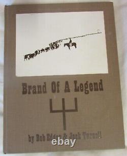BRAND OF A LEGEND by BOB EDGAR & JACK TURNELL-HC/1st