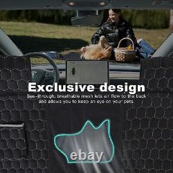 Back Seat Extender for Dogs Hard Bottom Dog Car Seat Cover for Back Seat Heavy