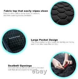 Back Seat Extender for Dogs Hard Bottom Dog Car Seat Cover for Back Seat Heavy