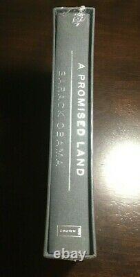 Deluxe Signed Edition" hardcover book autographed Barack Obama "A Promised Land 