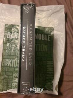Barack Obama A Promised Land Deluxe Signed Edition Hardcover BRAND NEW SEALED