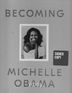 Becoming by Michelle Obama Signed Copy Brand New in Case