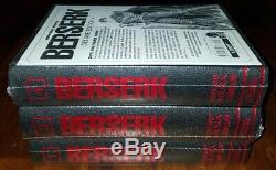 Berserk Hardcover Deluxe Edition Volumes 1,3,4 BRAND NEW SEALED! English! Manga