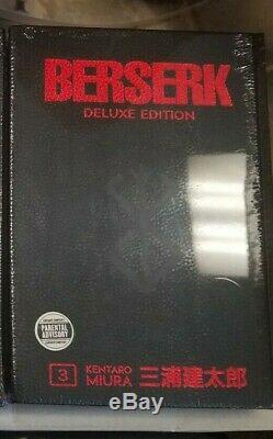 Berserk Hardcover Deluxe Edition Volumes 3-5 BRAND NEW SEALED! English