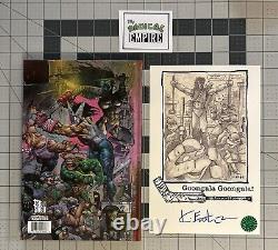 Bodycount LE 400 Exclusive HC Eastman Bisley Signed Sketchplate Ninja Turtles