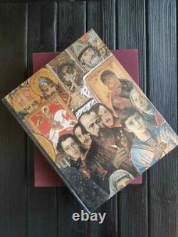 Brand New Ilya Glazunov 2 Books in Hard Case Russian Painters Collectible Works
