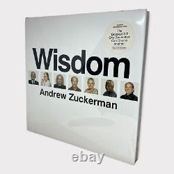 Brand New & Sealed Wisdom by Andrew Zuckerman Large Hardcover with DVD Enclosed