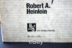 Brand New Signed Robert A Heinlein Limited Edition 1982 Friday Lettered Copy