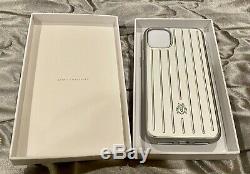 Brand New in box Rimowa Aluminum Groove Case for iPhone 11 Pro Max Authentic