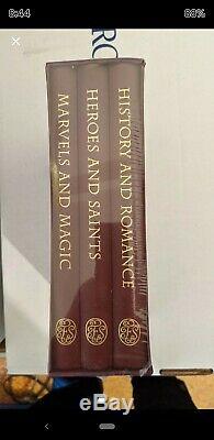 British Myths and Legends Folio Society 3 Volume Set Slipcase Brand New