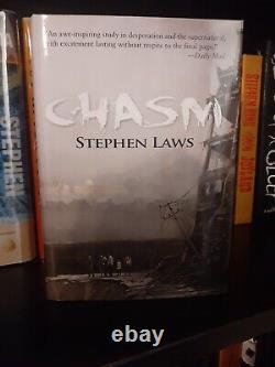 CHASM By Stephen Laws Hardcover Brand New PS Publishing #23 of 100 Signed